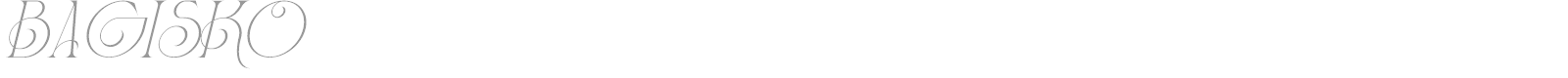 Bagisko font preview